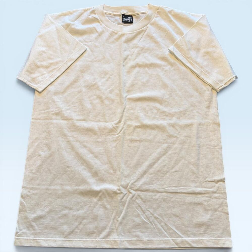 Vintage AND1 Shirt Mens XL White Blank Tee T-Shirt Made USA Cotton Streetwear
